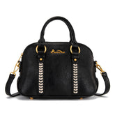 Montana West Whipstitch Dome Satchel Bag