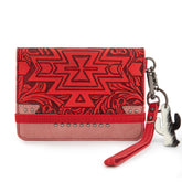 Montana West Tooled Aztec Collection Wrap Wallet