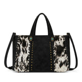 Trinity Ranch Genuine Cowhide Concealed Carry Tote Bag