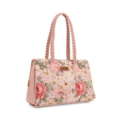 Wrangler Floral Print Braided Satchel Bag