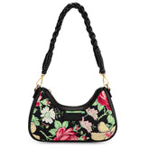 Wrangler Floral Print Braided Hobo Bag