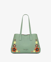 Wrangler 3D Floral Appliqués Tote Bag in GN