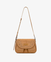 Wrangler Studded Faux-Suede Crossbody Bag