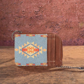 Wrangler Southwestern Art Print Mini Zip Card Case