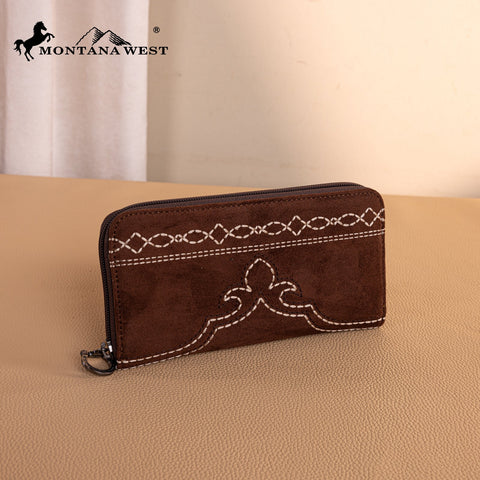 Montana West Boot Stitch Wallet