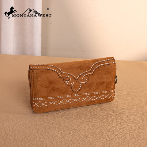 Montana West Boot Stitch Wallet