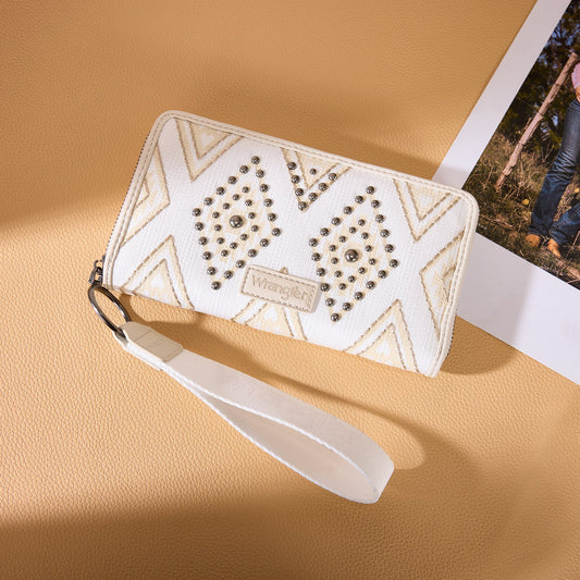 Wrangler Aztec Studded Wallet/Wristlet