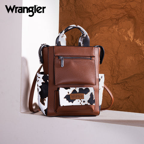 Wrangler Convertible Leather Backpack