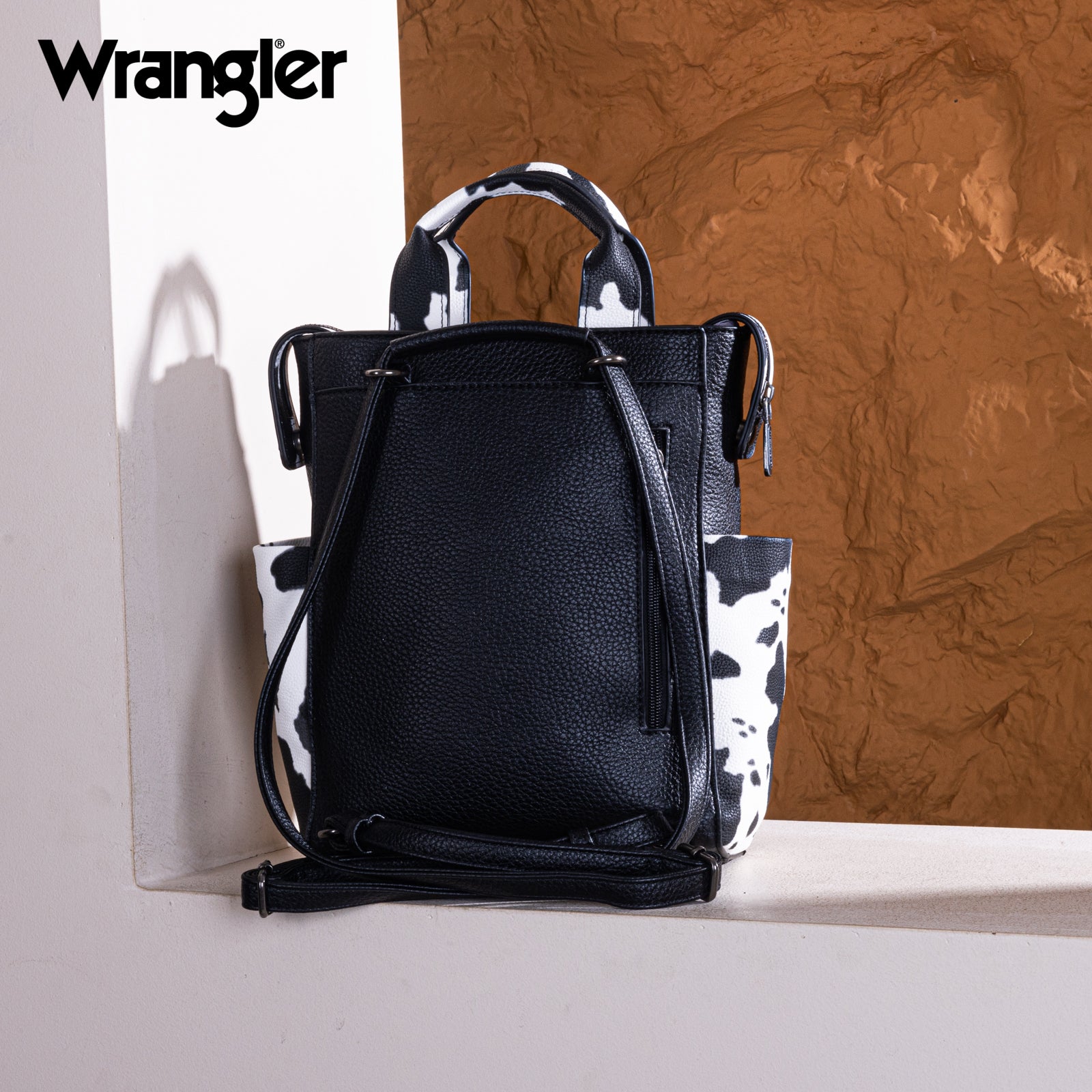 Wrangler Convertible Leather Backpack