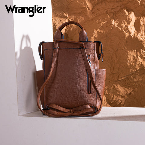 Wrangler Convertible Leather Backpack