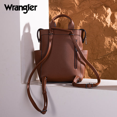 Wrangler Convertible Leather Backpack