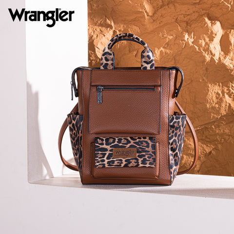 Wrangler Convertible Leather Backpack