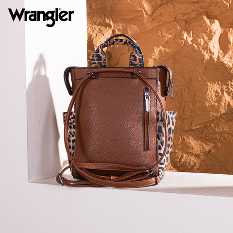 Wrangler Convertible Leather Backpack