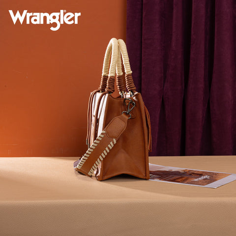 Wrangler Cow Print Tote/Crossbody