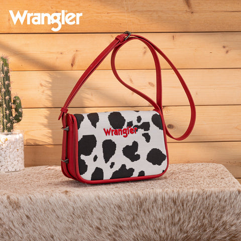 Wrangler Cow Print Crossbody