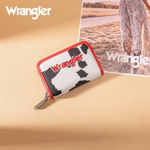 Cow Print Small Wallet