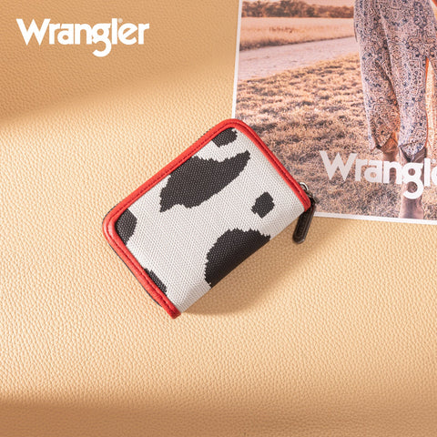 Cow Print Small Wallet