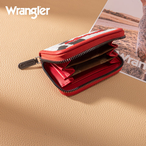 Cow Print Small Wallet