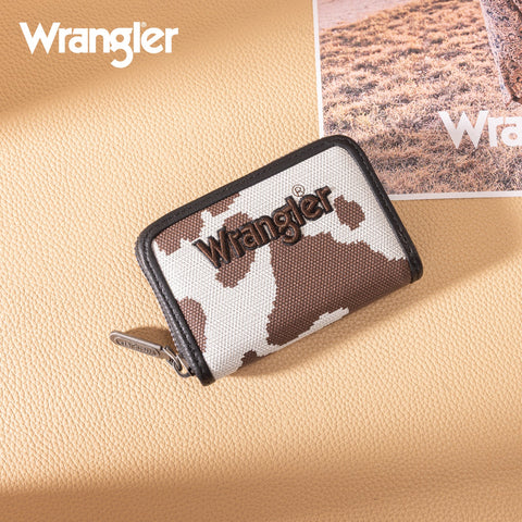 Cow Print Small Wallet