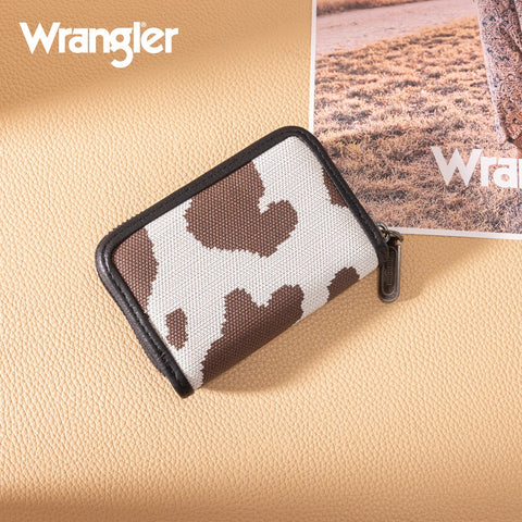 Cow Print Small Wallet