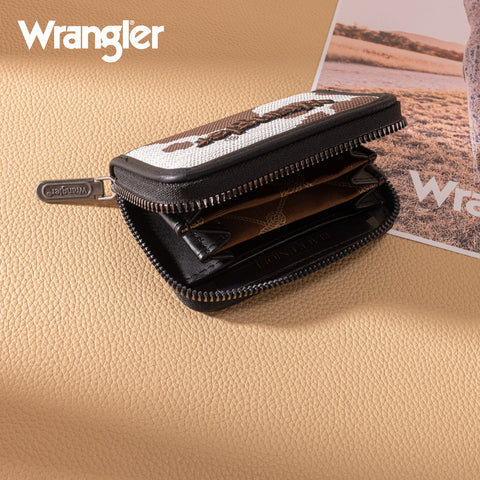 Cow Print Small Wallet