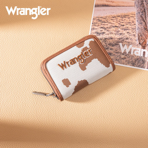 Cow Print Small Wallet
