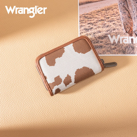 Cow Print Small Wallet