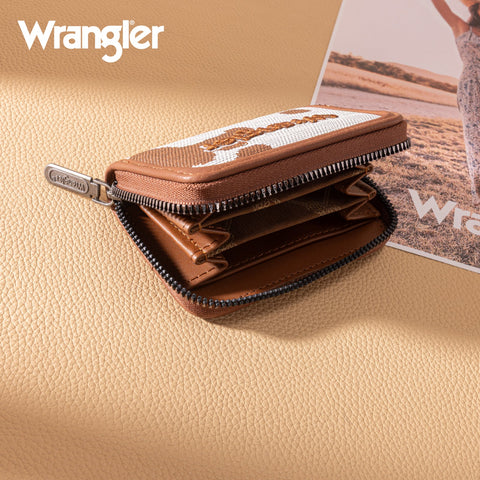 Cow Print Small Wallet