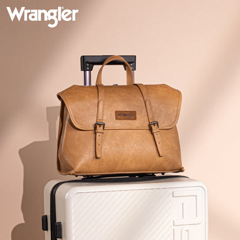 Wrangler Top Handle Carry Satchel/Laptop Bag/Backpack