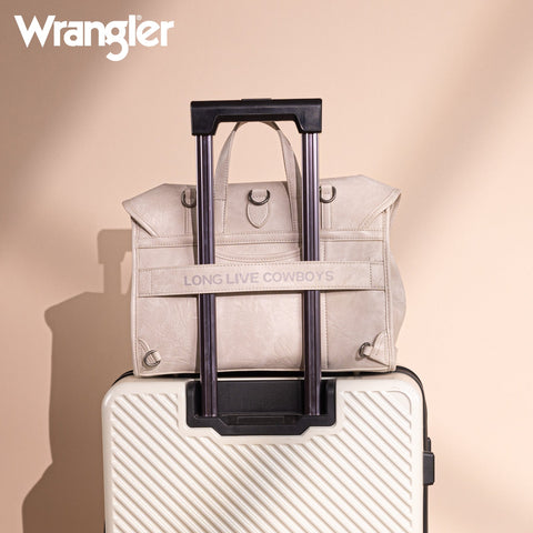 Wrangler Top Handle Carry Satchel/Laptop Bag/Backpack