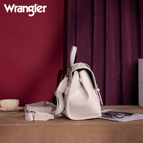 Wrangler Top Handle Carry Satchel/Laptop Bag/Backpack