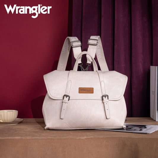 Wrangler Top Handle Carry Satchel/Laptop Bag/Backpack