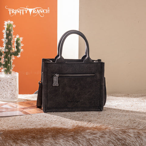Trinity Ranch Western Hair-On Cowhide Mini Tote/Crossbody