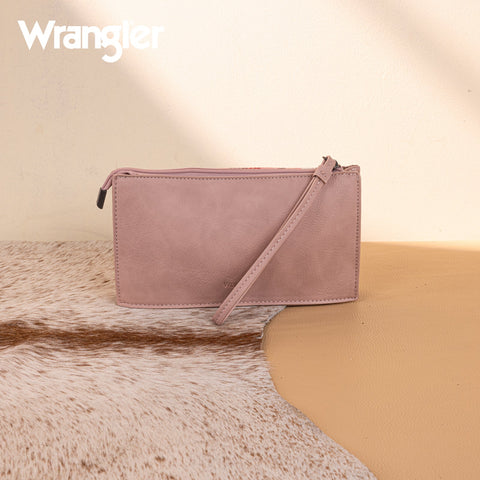 Wrangler Sherpa Aztec Canvas  Clutch