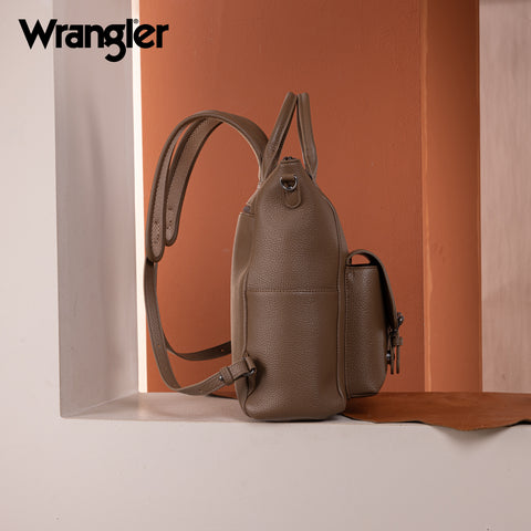 Wrangler PU business travel backpack