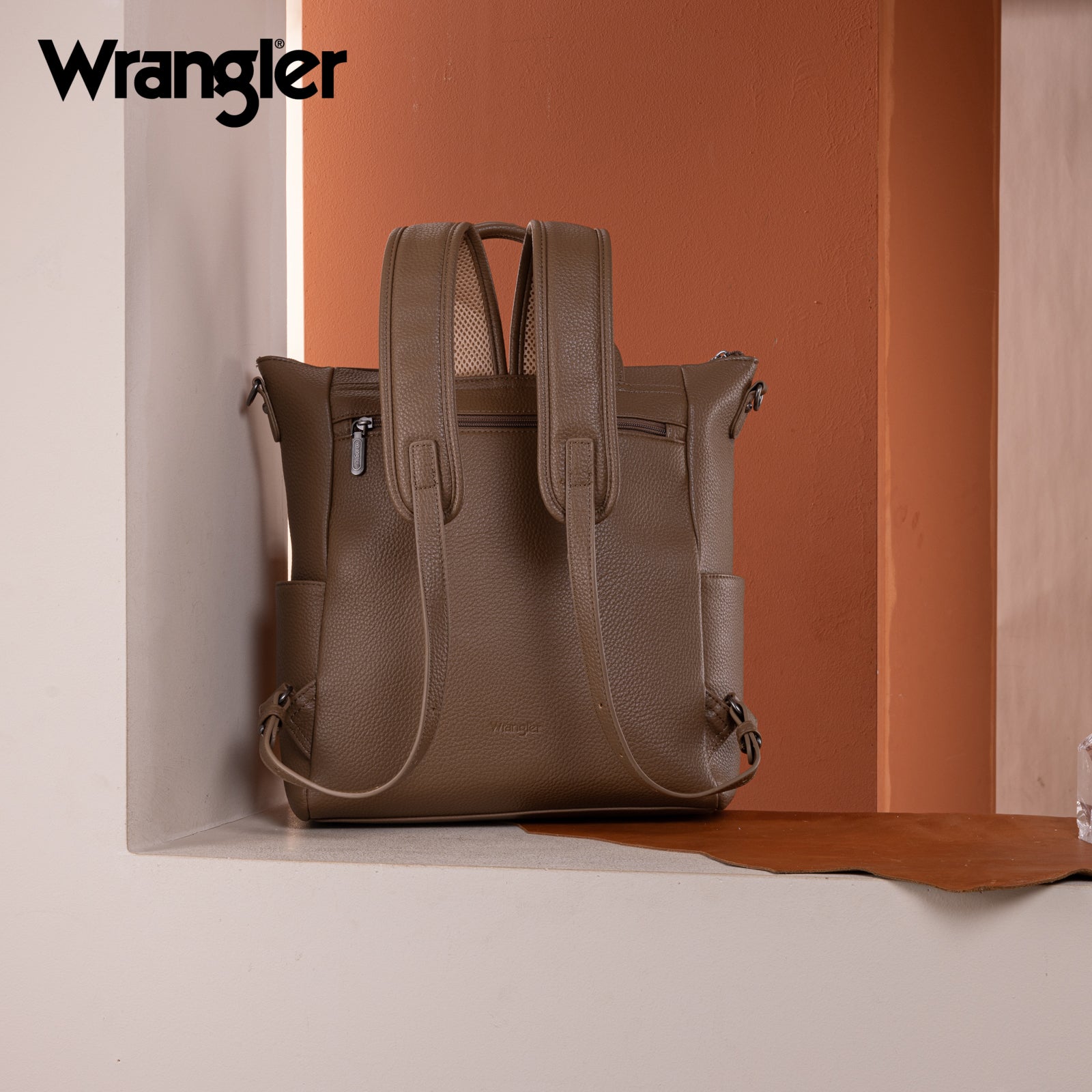 Wrangler PU business travel backpack