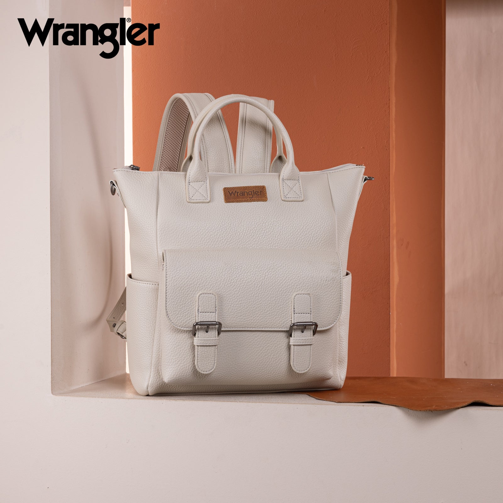 Wrangler PU business travel backpack