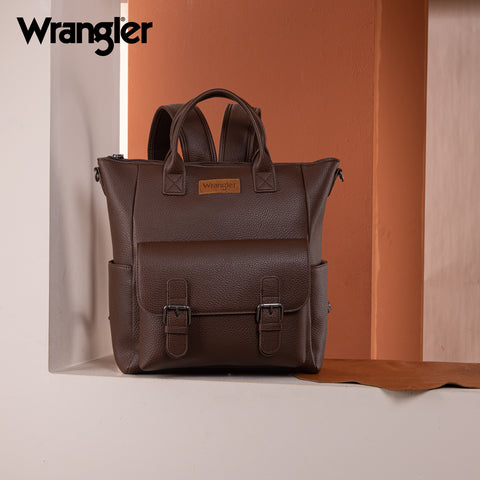 Wrangler PU business travel backpack