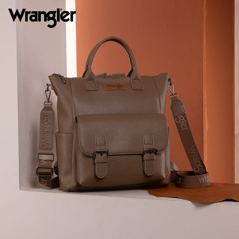 Wrangler PU business travel backpack