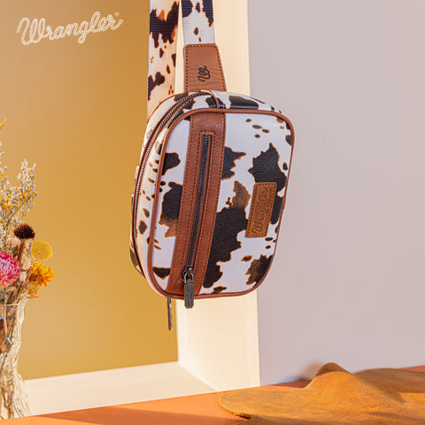 Wrangler Cow Print Belt Bag