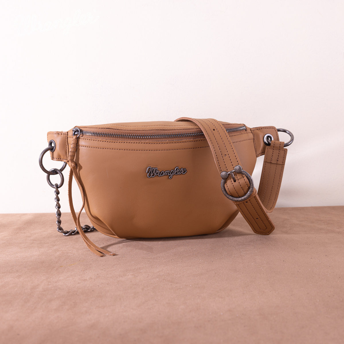 Wrangler Genuine Leather Belt Bag