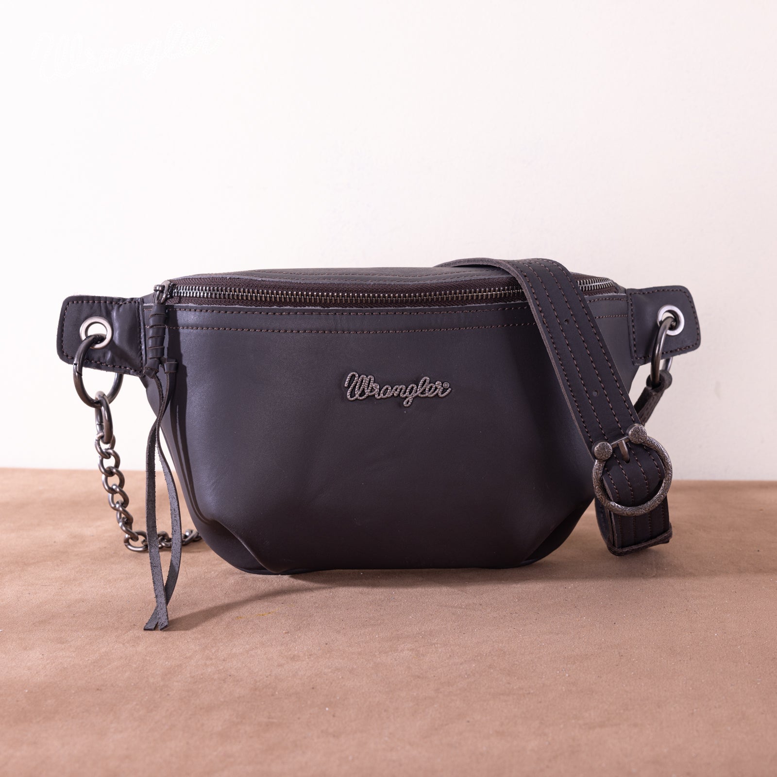 Wrangler Genuine Leather Belt Bag