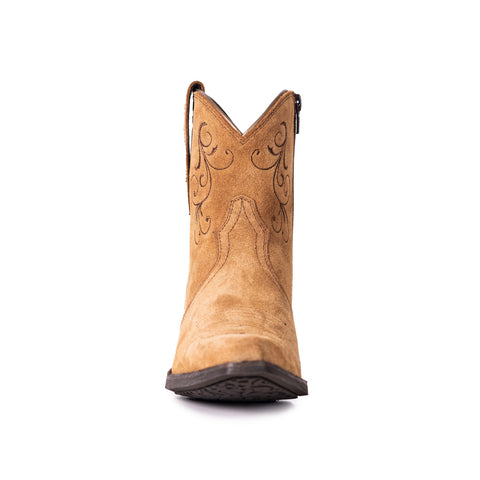 Montana West Women's Western Cowgirl Boots - Full Grain Leather, Snip Toe