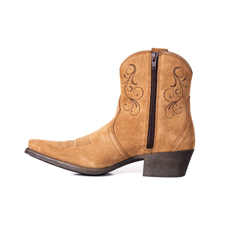 Montana West Women's Western Cowgirl Boots - Full Grain Leather, Snip Toe