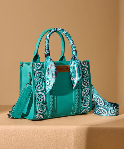 Wrangler Braided Desert Paisley Handbag Collection