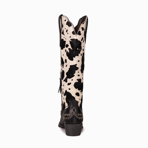 Montana West Women's Western Cowgirl Boots - Full Grain Leather, Snip Toe