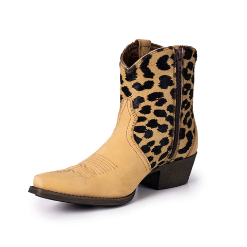 Montana West Women's Western Cowgirl Boots - Full Grain Leather, Snip Toe