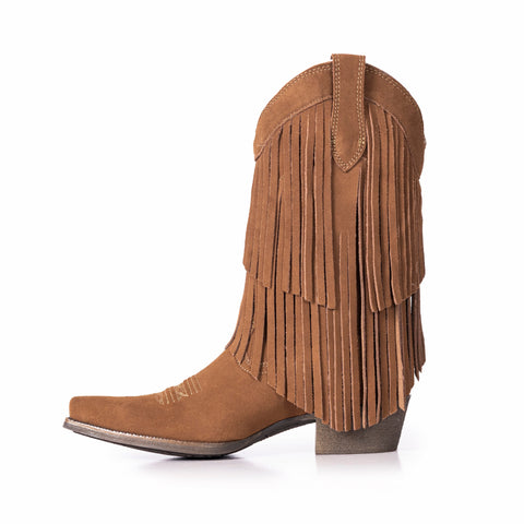 Montana West Women's Western Cowgirl Boots - Full Grain Leather, Snip Toe