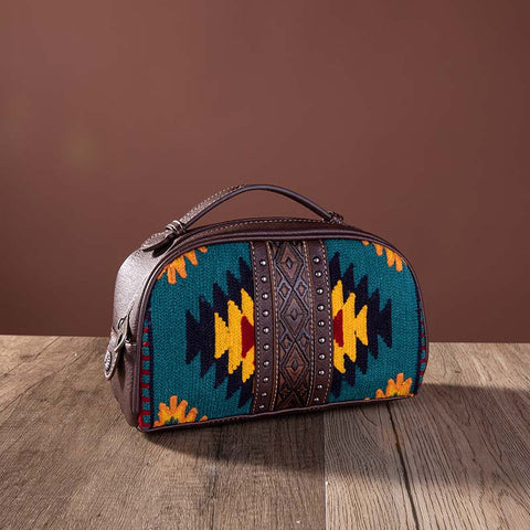 Montana West Aztec Tapestry Travel Pouch