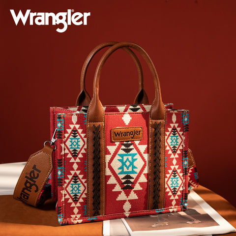 Wrangler Southwestern Crossbody Tote Bag